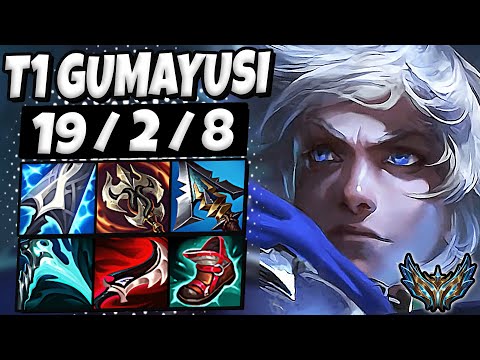 T1 Gumayusi Ezreal ADC vs Senna - Patch 12.11 Korea Challenger ✅