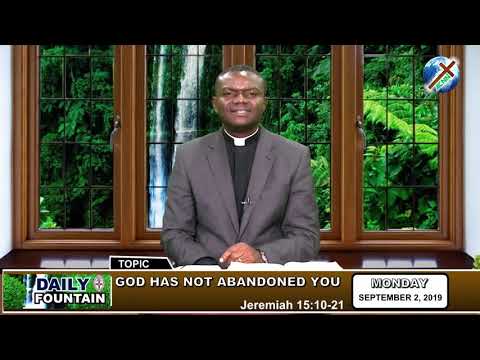 DAILY FOUNTAIN OF SEPTEMBER 2, 2019 - THE VEN. EBENEZER AJAYI ADEWOLE