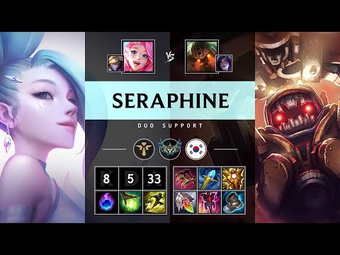 Seraphine Support vs Nautilus - KR Challenger Patch 25.S1.3