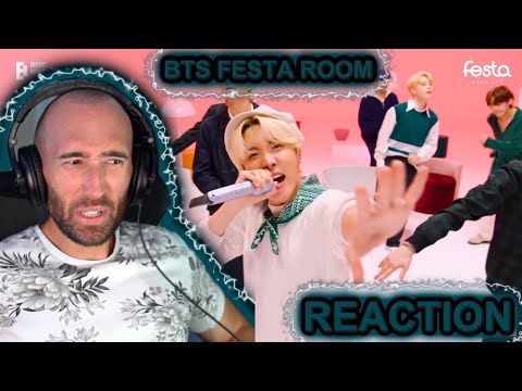 BTS - FESTA ROOM 2021 [RAPPER REACTION]