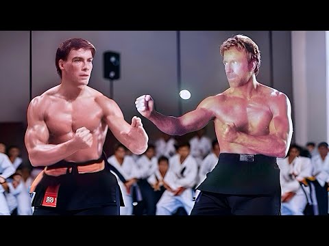 Jean Claude Van Damme vs Chuck Norris | Karate vs Chun Kuk Do