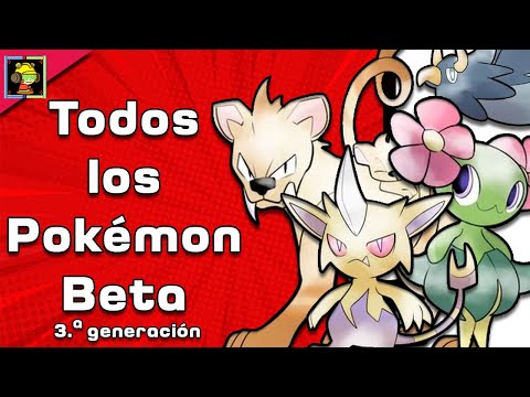 Los Pokémon desechados de Rubí, Zafiro y Esmeralda (3.ª generación)