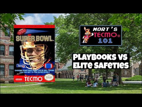 Mort’s Tecmo 101 Video Series - Playbooks vs Elite Safeties