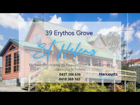For Sale- 39 Erythos Grove, St Helens, Tasmania 