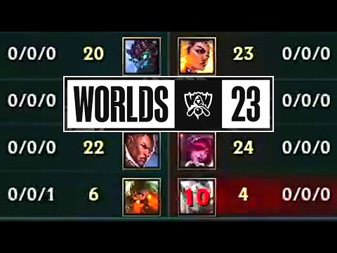 First Blood Bug at WORLDS! (G2 vs GEN.G)
