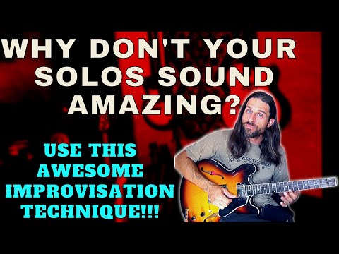 Improvisation Technique For KILLER Solos - Use ARTICULATION When You Play!