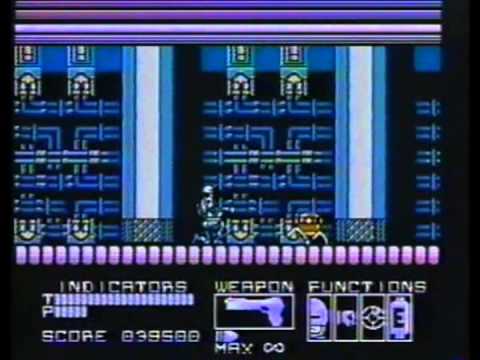 Robocop NES Game Players Tape Segment (1988)