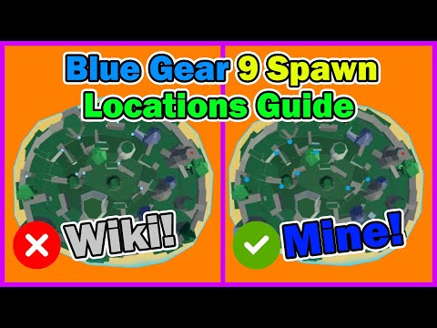 Blue Gear 9 Spawn Locations Updated Guide 2023 - Blox Fruits