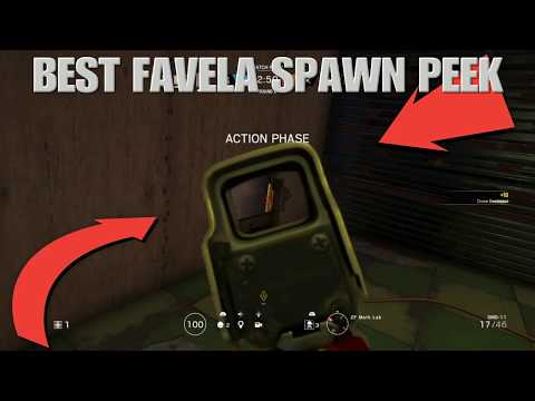 BEST FAVELA SPAWN PEEK- RAINBOW SIX SIEGE