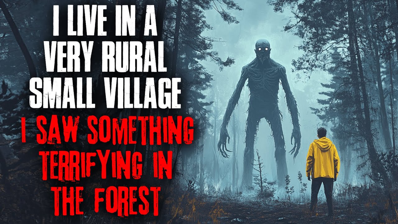 I live in a very Rural Small Village. I saw something TERRIFYING in the forest.