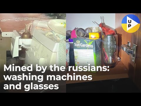Mined by the russians: washing machines and glasses