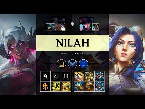 Nilah ADC vs Caitlyn - EUW Diamond Patch 25.04