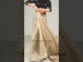 Quick Easy Saree Drape Easy Drape Draping For Beginners Saree Draping Style Shorts