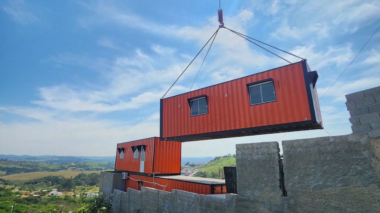 Mais duas kitnets entregues para nosso cliente Orias,  em Bragança Paulista SP! Azul Containers