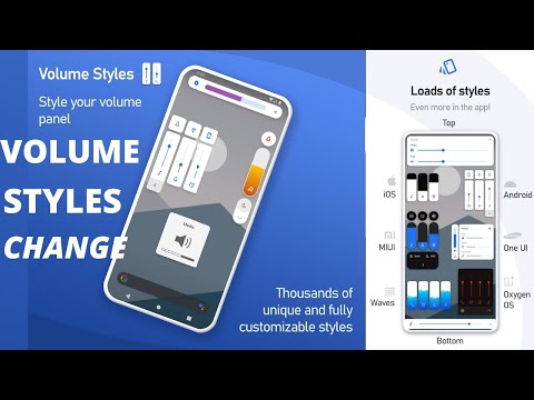 Customize Your Android Volume Styles Panel || How To Change Volume Styles || volume style app ||