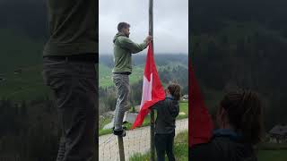 Our Swiss flag: its dramatic fall and rise!