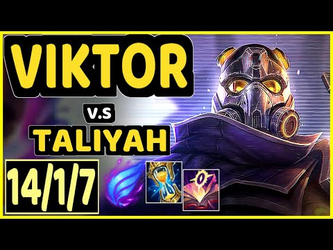 MAGIFELIX (VIKTOR) vs TALIYAH - 14/1/7 KDA MID CHALLENGER GAMEPLAY - EUW