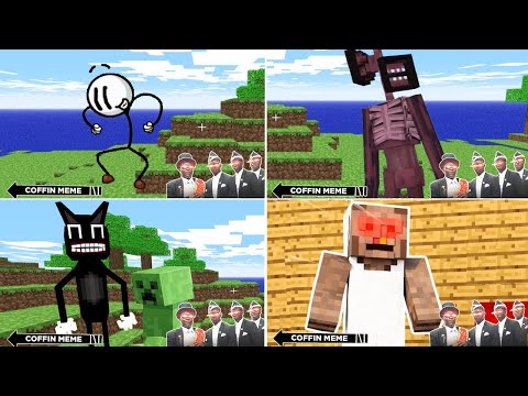 Best of Astronomia Coffin Meme in Minecraft Part 15