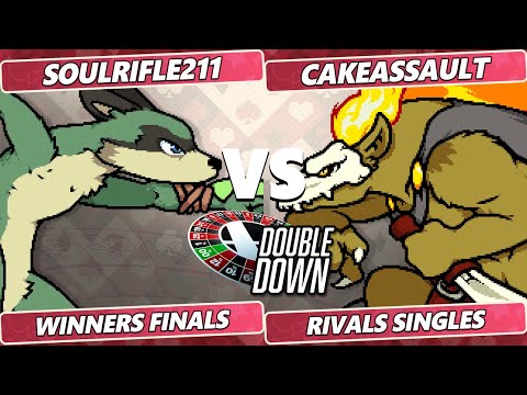 Double Down 2022 Winners Finals - Soulrifle211 (Forsburn) Vs. CakeAssault (Maypul) Rivals of Aether