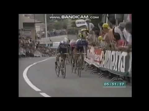 Giro d'Italia 1999 - Stage 16 - Laurent Jalabert bat Marco Pantani à Lumezzane