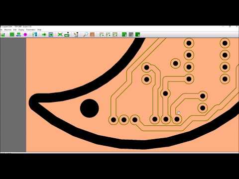 diptrace pcb layout, coppercam