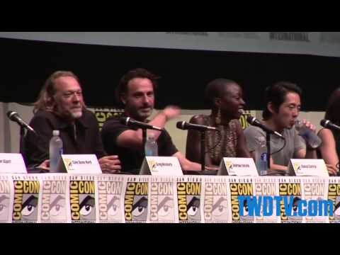 The Walking Dead Season 4 San Diego Comic Con Panel