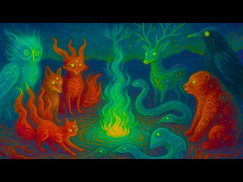 The Gathering of Broken Spirits Organic Downtempo | Folktronica - Psychedelic Ritual - Mix