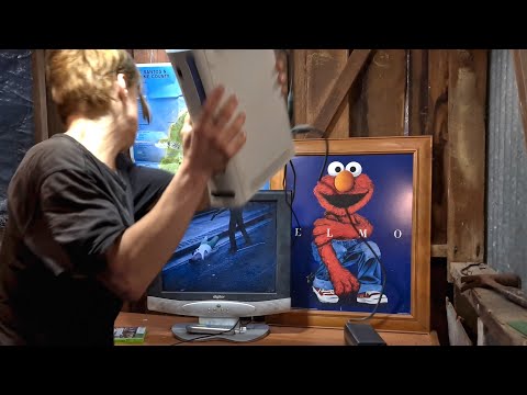 Angry Gamer Rages Over GTA V and Destroys Xbox 360