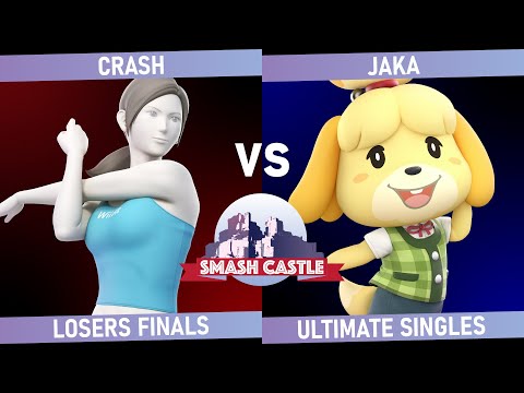 Smash Castle Finals Losers Final - BG Crash Vs. SIR Jaka - Smash Ultimate SSBU