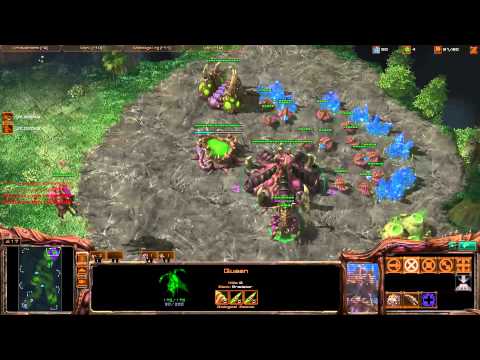 ROOTDestiny (Z) vs. VTdesRow (P) [Game 4] (Part 1/2) - Starcraft 2 Showmatch
