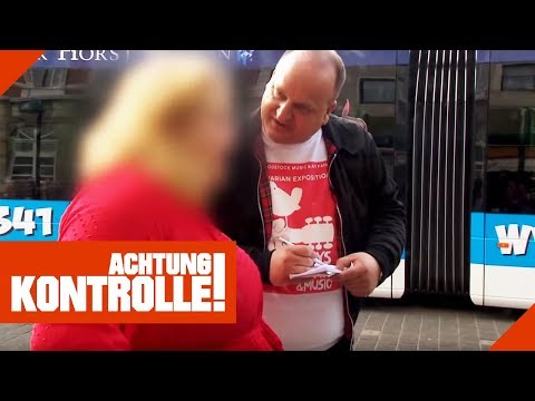 "Das ist NICHT normal!" Schwarzfahrerin sieht Schuld nicht ein | Achtung Kontrolle | Kabel Eins