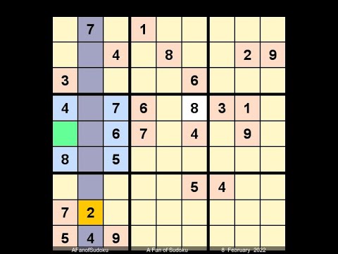 How to Solve The Hindu Sudoku Hard February 8, 2022
