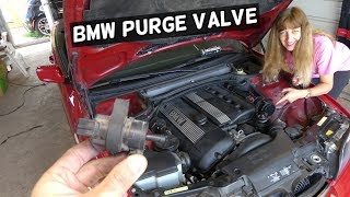 BMW PURGE VALVE REPLACEMENT REMOVAL CODE P0443 P0444 BMW E46 E39 E53 E83 X3 X5 Z3 Z4