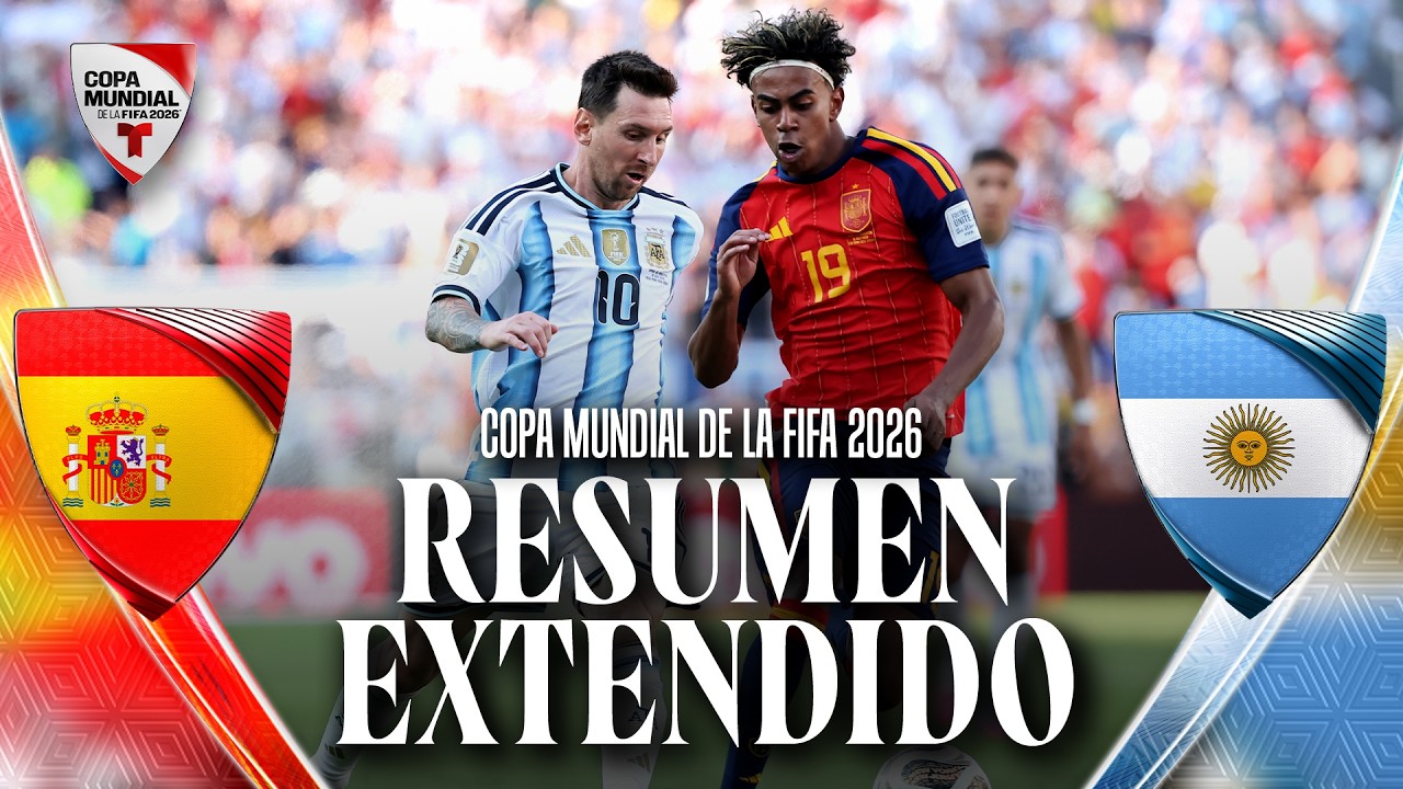 Resumen España vs Argentina