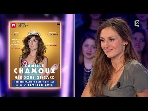 Camille Chamoux - On n'est pas couché 31 janvier 2015 #ONPC