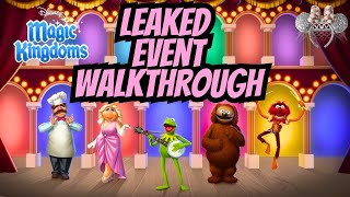 LEAKED Update 77: The Muppets  Event Walkthrough R