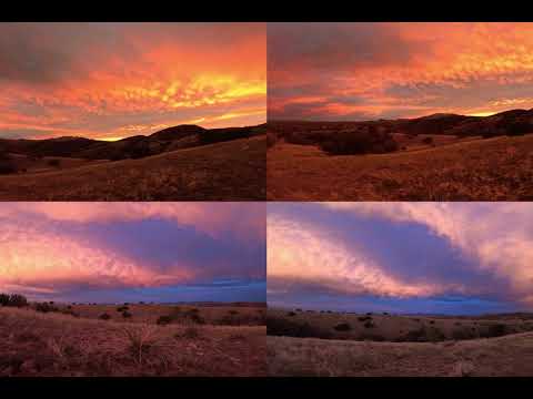 Sunsets few minutes apart