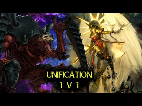 Dawn of War Unification: 1 v 1 Tyranids (Hujek123) vs The Witch Hunters (Futomaki)