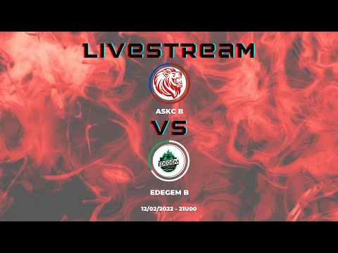 🔴Livestream: ASKC B - EDEGEM B