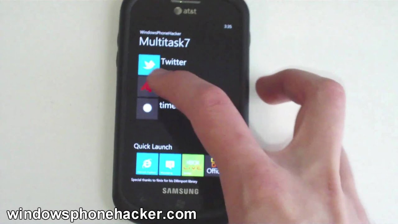 Preview: Fast App Switching on Windows Phone 7