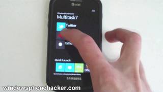 Preview: Fast App Switching on Windows Phone 7