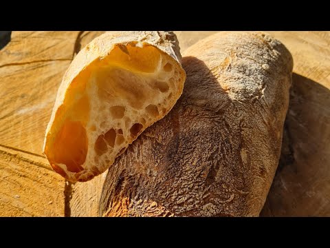 10. Wir backen Brot "Ciabatta"