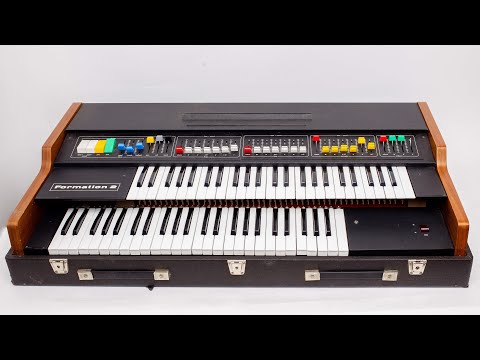 Immagine Vermona Formation 2  organ keyboard synthesizer from " western union - DDR band " - 15