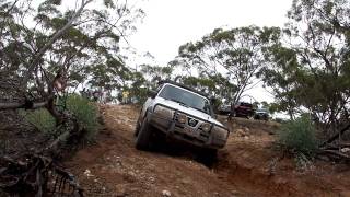 preview picture of video 'Action at Morgan Quarry - Nissan Patrol 3.0TD - Feb 2011 - Full HD 1080p'