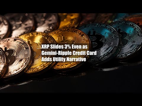 XRP spada o 3%, mimo że karta kredytowa Gemini-Ripple dodaje narrację o użyteczności
