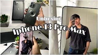 Unboxing my Iphone 13 Pro Max (Graphite) in 2023