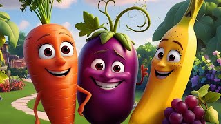 Fruits and Vegetables ABC | Learn the Alphabet and ABCs