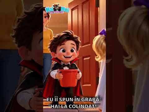 Vampirul speriat 🧛 Halo, halo, Halloween!  🎃 Cântecel pentru copii