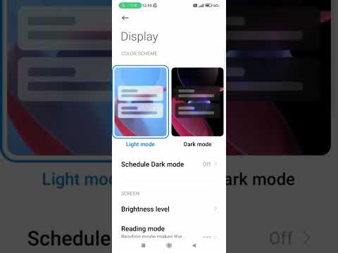 how to on and off reading mode in redmi 8a dual, redmi 8a dual me reading mode kaise on and off Kare