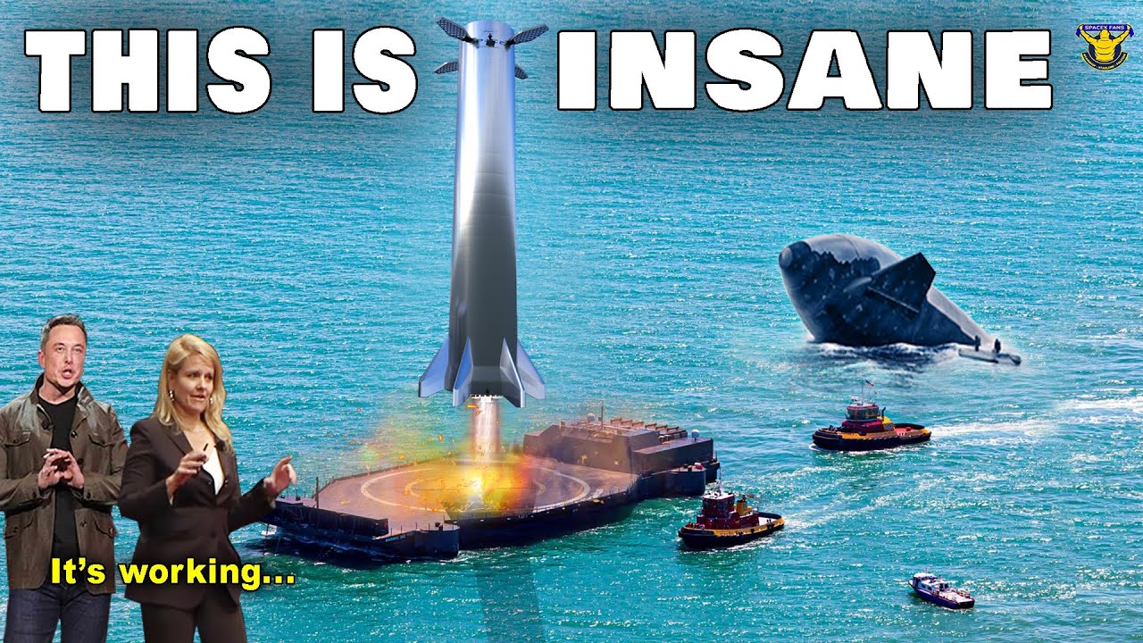 SpaceX reveals Starship Super Heavy “marine recovery” plans, land Onto The Droneship...Is it wrong?